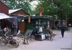 cykelverkstad i Peking