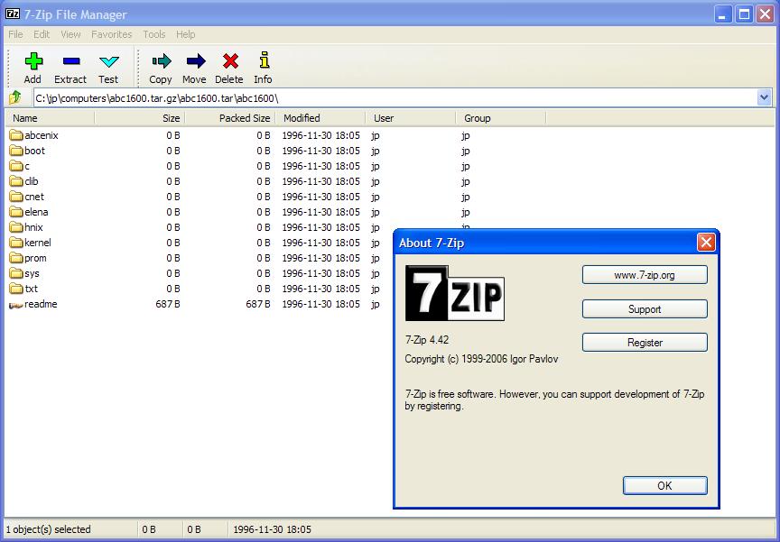 unzip 7z file mac command line