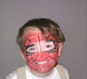 Leif as Spiderman